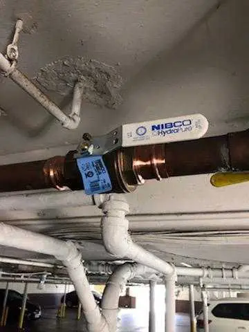 Copper pipe repair and valve work for Backflow Testing in Harder